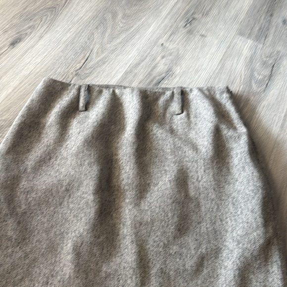 Anne Klein Gray Pencil Skirt Knee-Length Work size 10 - Picture 3 of 8
